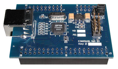 EZNIOSUSB - Altera Nios USB Daughter card
