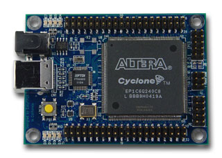 EZ1CUSB- Altera Cyclone FPGA Development Board with USB interface